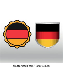 set of flag Germany icon line isolated or logo isolated sign symbol vector, outline and stroke style Collection of high-quality color style vector illustration,