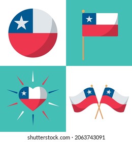 Flags-Fliesenpatriotismus