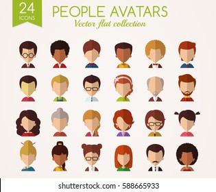 Different Hair Type Images Stock Photos Vectors Shutterstock