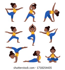 20,096 Black girl doing yoga Images, Stock Photos & Vectors | Shutterstock