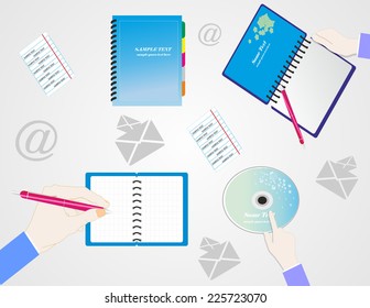 Set of flat design concepts for business strategy and creative process. Concepts for teamwork consulting on briefing, small business project presentation, planning, brainstorming and marketing ideas.