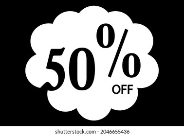A set of flat design sale stickers. For mobile websites, badges, advertising, printed materials.