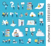Set of flat design style people icons. Vector illustration concepts for education, e-learning, online training and course, video tutorial, distance education, ebook, student loans, scholarships.