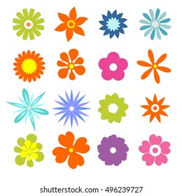 Similar Images, Stock Photos & Vectors of Various colorful flowers