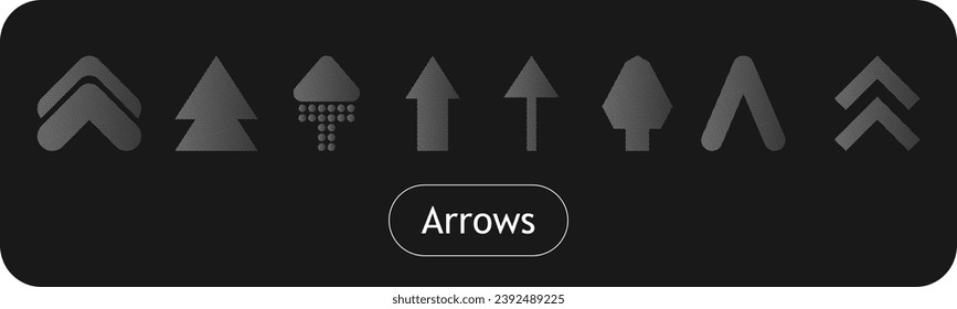 Set of flat icons, signs, arrow symbols for interface design, web design, applications, presentations and much more. Download button design elements collection. Download sign set. Load icons set