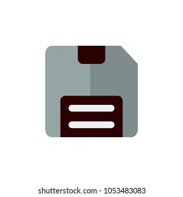 Set Of Flat memory card Design Icon Ready To Use