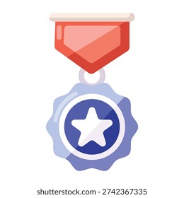 Set of Flat Style Success and Goals Icons 


