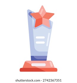 Set of Flat Style Success and Goals Icons 


