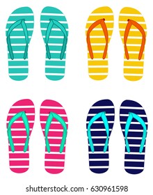 Set of flip flops.