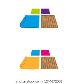 a set of flooring icons