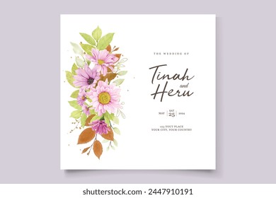 A set of floral brochures for the wedding of the week