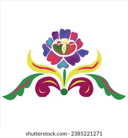 set of floral elements. vector arrangements for greeting card, invitation design, birthday, valentine's day, mother's day. flower vector image. rose vector art icon graphic. flower wallpaper design