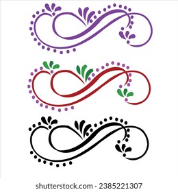 set of floral elements. vector arrangements for greeting card, invitation design, birthday, valentine's day, mother's day. flower vector image. rose vector art icon graphic. flower wallpaper design
