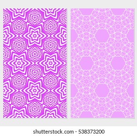 set of floral ornament. seamless vector pattern. interior decoration, wallpaper, invitation, fashion design.