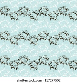 set of flower vector paper for scrapbook