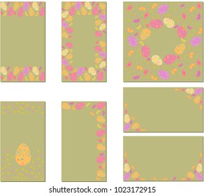 Set of flower wedding ornament concept. Art traditional,book, poster, abstract, element. For romantic and easter design, announcements, greeting cards, posters, advertisement.