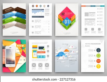 Business Tri Fold Brochure Design Teal Stock Vector (Royalty Free ...