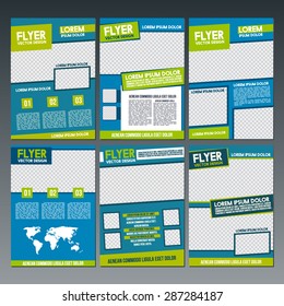 Set of Flyer, Brochure. Design Templates.