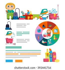 Set flyer design, brochure design and other printing products. Cleaning the house, cleaning service.