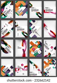 Conjunto de plantillas de volante, diseños web empresariales, diseño web de negocios moderno