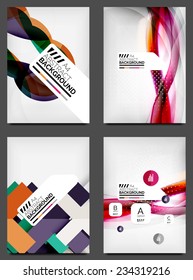 Set of Flyer Templates, Business Web Layouts, modern business web online layout