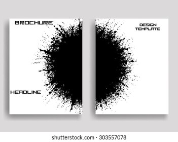 set of Flyer Templates. Collection of Brochure Design . Abstract Modern Background .