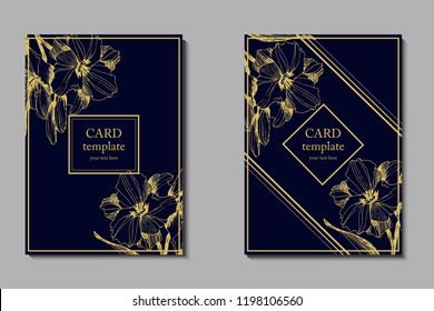 Set of flyers, brochures, templates design. Cards with floral patterns and ornaments.