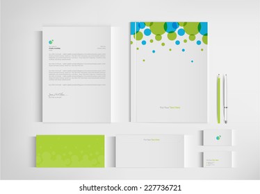 set folder documentation for business. vector