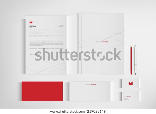 set folder\
documentation for business.\
vector