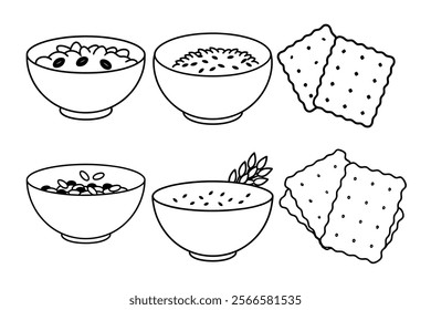 set of food cheese lover shillouette vector illustration