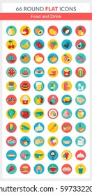 Set of food icons. It includes fruit, vegetables, first dishes, main dishes, fast food,drinks. Set can be used in various fields of cooking. Restaurants, menus, web application,infographics and other.