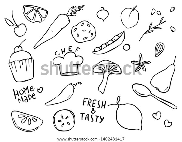 simple food drawings easy on simple food drawing easy