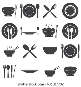 Set of Food and Restaurant icons