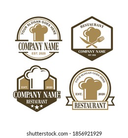 ein Set von Food-Vektorgrafik , ein Set von Restaurant-Logo