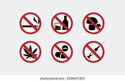 Conjunto de prohibiciones de drogas	
