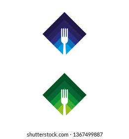 a set of fork icons