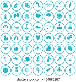 Set of forty nine sport icons