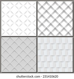 Set of four abstract backgrounds.Eps10 Vector illustration