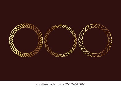 Ensemble de quatre ornements circulaires abstraits.
Motifs décoratifs isolés sur fond noir.
Motifs ethniques tribaux. Symboles du soleil stylisés.
Tatouage au pochoir et impressions Logo de bague ronde