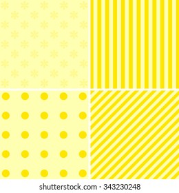 Set of four Christmas backgrounds. Backgrounds can be used for wallpaper, pattern fills, textile, web page background, surface textures. Vector illustration.