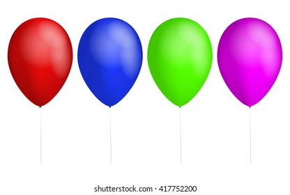 1,003 Balloon Cord Images, Stock Photos & Vectors | Shutterstock