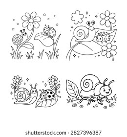 A set four cute
