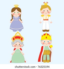 45 King And Queen With Daughter Cartoons Stock Vectors, Images & Vector Art  | Shutterstock