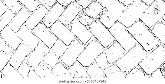 a set of four different textures of brick wall, a black and white drawing of a brick wall,  a black and white drawing of a patterned wall,  grunge texture