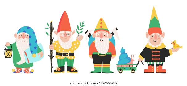 11,175 Gnome Set Images, Stock Photos & Vectors | Shutterstock