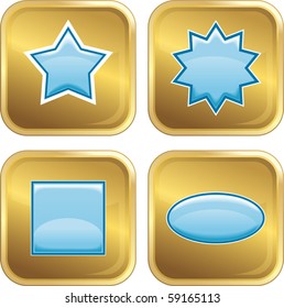 Set of four Internet Icons