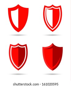 set of four panels - icons