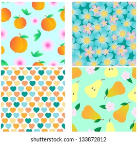 Set of four seamless