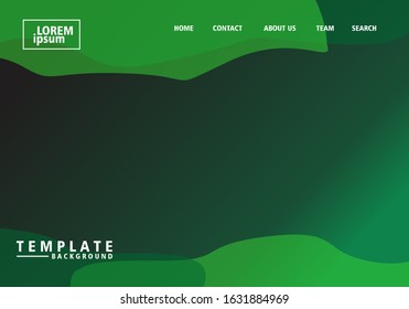 Set of four website abstract modern graphic elements. Dynamical colored forms and line. 
Gradient abstract banners with flowing liquid shapes. 
Template for the design of a website,background 
