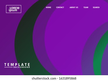 Set of four website abstract modern graphic elements. 
Gradient abstract banners with flowing liquid shapes. 
Template for the design of a website,background abstract, presentation. Vector.
